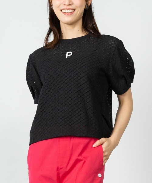 STUDIO PICONE(スタジオピッコーネ)の「クロシェレースプルオーバー(Tシャツ/カットソー・レディース・ホワイト/ブラック・LL/L/M)」の8枚目の写真