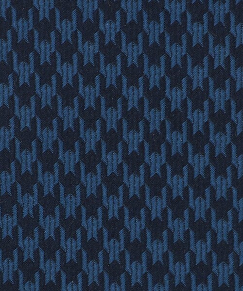 UNITED ARROWS(ユナイテッドアローズ)の「ハウンドトゥース ジャガード ネクタイ(ネクタイ・メンズ・ブラック/ネイビー・FREE)」の5枚目の写真