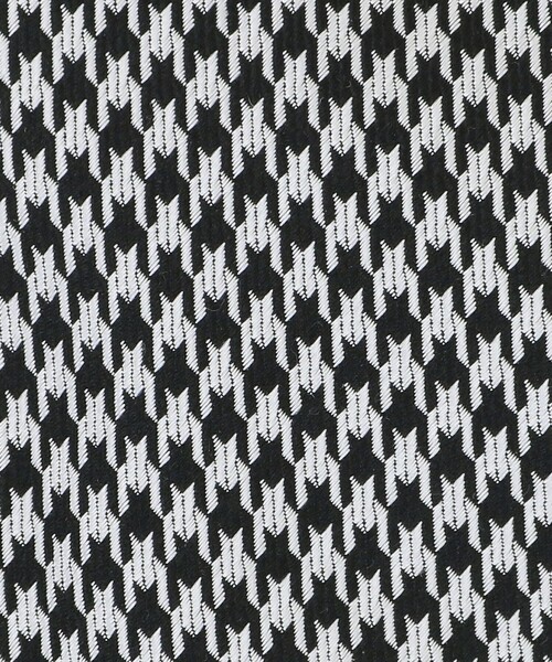 UNITED ARROWS(ユナイテッドアローズ)の「ハウンドトゥース ジャガード ネクタイ(ネクタイ・メンズ・ブラック/ネイビー・FREE)」の7枚目の写真