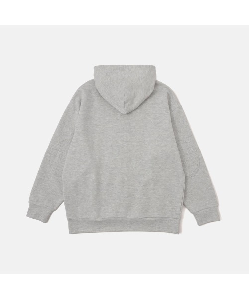 Timberland（ティンバーランド）の「【TOKYO DESIGN COLLECTIVE】ヘリンボーン フルジップ スウェットシャツ ユニセックス（スウェット・メンズ・グレイッシュベージュ・LARGE/MEDIUM/SMALL/X-LARGE/XX-LARGE）」の5枚目の写真