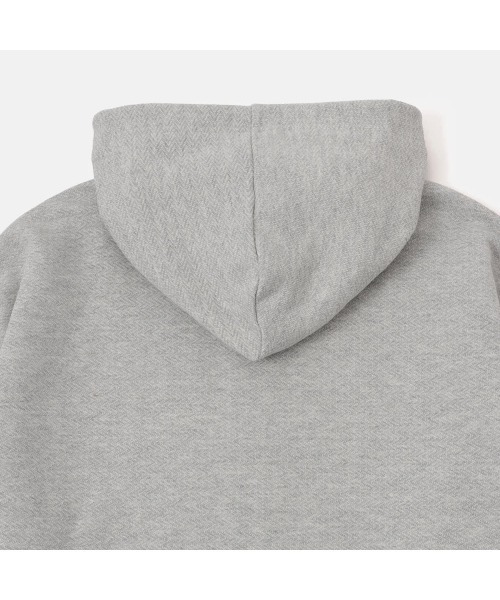 Timberland（ティンバーランド）の「【TOKYO DESIGN COLLECTIVE】ヘリンボーン フルジップ スウェットシャツ ユニセックス（スウェット・メンズ・グレイッシュベージュ・LARGE/MEDIUM/SMALL/X-LARGE/XX-LARGE）」の7枚目の写真