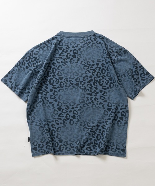 THRASHER(スラッシャー)の「【at】〔THRASHER/スラッシャー〕裏毛/カットデニム レオパード スプレー加工 半袖Tシャツ(Tシャツ/カットソー・メンズ・アッシュグレー/ブラック/ブルー・MEDIUM/LARGE)」の14枚目の写真