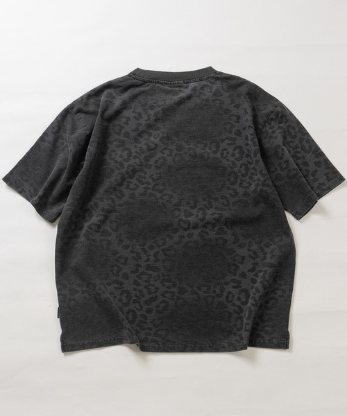THRASHER(スラッシャー)の「【at】〔THRASHER/スラッシャー〕裏毛/カットデニム レオパード スプレー加工 半袖Tシャツ(Tシャツ/カットソー・メンズ・アッシュグレー/ブラック/ブルー・MEDIUM/LARGE)」の10枚目の写真