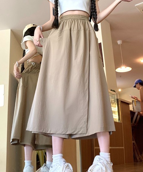 セール】ラップスカート風ワイドパンツ（その他パンツ）｜Flugge