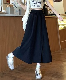 ラップスカート風ワイドパンツ