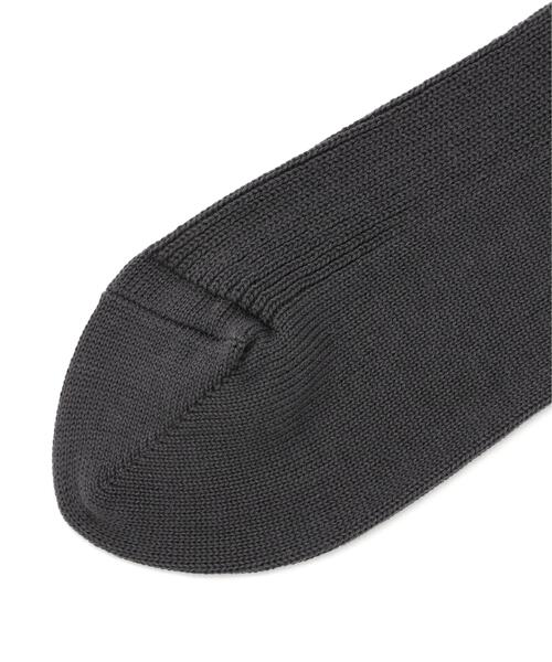 MHL.（エムエイチエル）の「FINE COTTON RIB SOCKS（ソックス/靴下・レディース・ベージュ系その他3/グレー系その他2/グリーン・FREE）」の7枚目の写真
