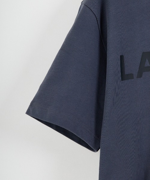 LACOSTE（ラコステ）の「[LACOSTE/ラコステ] ヘビーウェイト ロゴプリントTシャツ（Tシャツ/カットソー・レディース・ホワイト/キナリ/ブラック/チャコールグレー・2/4/3）」の19枚目の写真