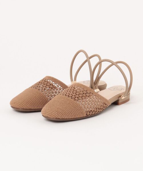 UnReef(アンリーフ)の「メッシュオープンパンプス(パンプス・レディース・ブラック/ベージュ・24.5cm/24.0cm/23.0cm/22.5cm/23.5cm)」の2枚目の写真