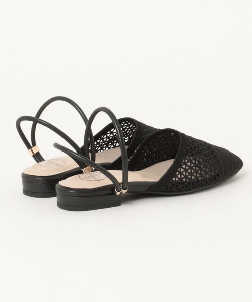 UnReef(アンリーフ)の「メッシュオープンパンプス(パンプス・レディース・ブラック/ベージュ・24.5cm/24.0cm/23.0cm/22.5cm/23.5cm)」の3枚目の写真