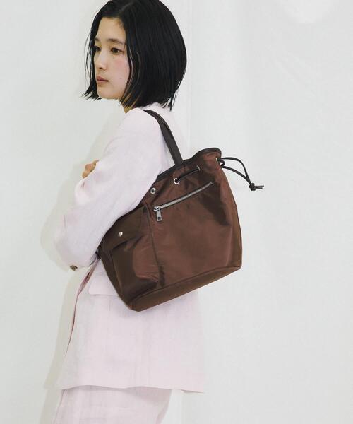 RODE SKO（ロデスコ）の「hun RODESKO　Dual pocket tote medium（トートバッグ・レディース・ブラック/ブラウン・ONE）」の7枚目の写真
