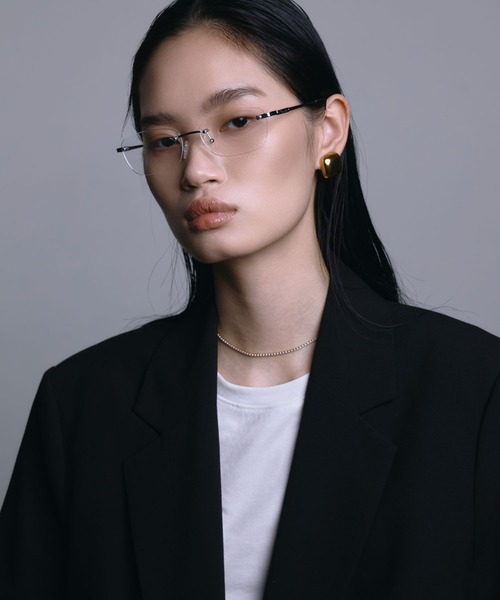 CENE(セネ)の「【CENE】セネ/スクエアリムレスアイウェア(サングラス・レディース・クリア・FREE)」の15枚目の写真