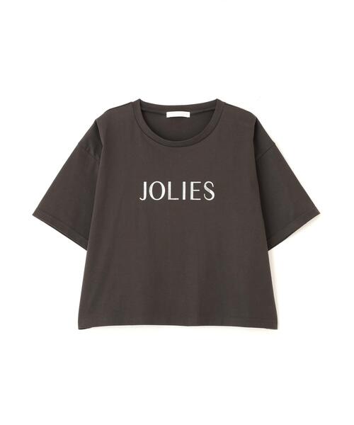 PROPORTION BODY DRESSING（プロポーションボディドレッシング）の「キラプリントＴ / 1216160300（Tシャツ/カットソー・レディース・ダークグレー/ホワイト・FREE）」の5枚目の写真
