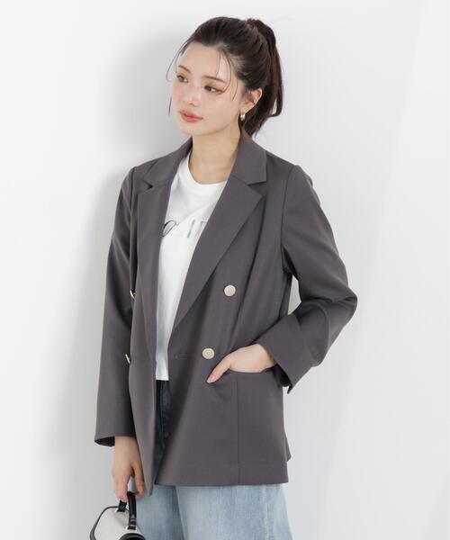 PROPORTION BODY DRESSING（プロポーションボディドレッシング）の「キラプリントＴ / 1216160300（Tシャツ/カットソー・レディース・ダークグレー/ホワイト・FREE）」の12枚目の写真