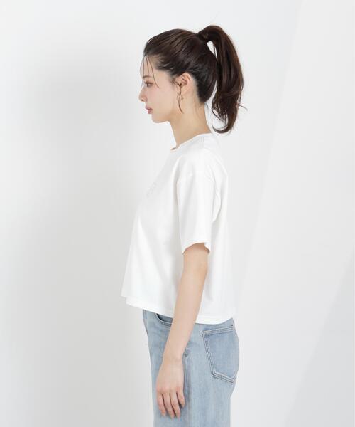 PROPORTION BODY DRESSING（プロポーションボディドレッシング）の「キラプリントＴ / 1216160300（Tシャツ/カットソー・レディース・ダークグレー/ホワイト・FREE）」の18枚目の写真