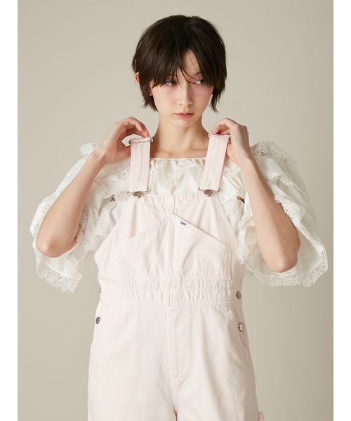 FURFUR(ファーファー)の「Leeコラボデニムオーバーオール(デニムパンツ・レディース・サックスブルー/オフホワイト/ネイビー/ピンク・0/1)」の21枚目の写真