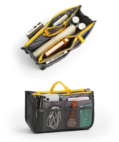 CALIFORNIA OUTFITTERS(カリフォルニア アウトフィッターズ)の「2C3-MT マルチメッシュポケット(エコバッグ/サブバッグ・レディース・グレー/ブラック/グレー系・ONESIZE)」の6枚目の写真