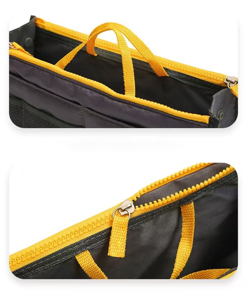 CALIFORNIA OUTFITTERS(カリフォルニア アウトフィッターズ)の「2C3-MT マルチメッシュポケット(エコバッグ/サブバッグ・レディース・グレー/ブラック/グレー系・ONESIZE)」の8枚目の写真