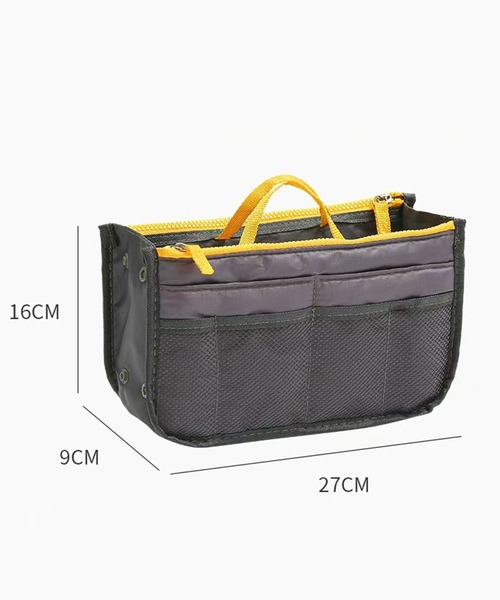 CALIFORNIA OUTFITTERS(カリフォルニア アウトフィッターズ)の「2C3-MT マルチメッシュポケット(エコバッグ/サブバッグ・レディース・グレー/ブラック/グレー系・ONESIZE)」の7枚目の写真