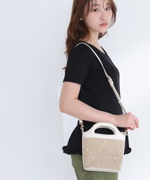 NATURAL BEAUTY BASIC | ◇サークルグリップスタッズショルダー(ショルダーバッグ)