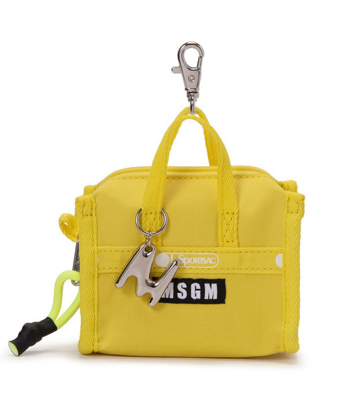 LeSportsac（レスポートサック）の「MSGM MICRO WEEKENDER マイクロイエロー（ショルダーバッグ・レディース・イエロー・FREE）」の10枚目の写真