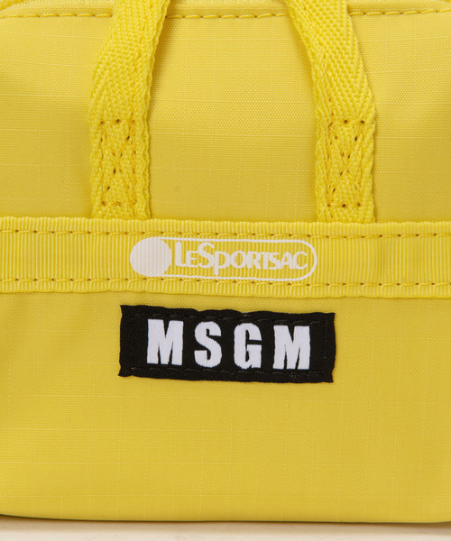 LeSportsac（レスポートサック）の「MSGM MICRO WEEKENDER マイクロイエロー（ショルダーバッグ・レディース・イエロー・FREE）」の13枚目の写真
