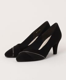 JOLI ENCORE ジョリーアンコール POINTED A PPS 7 ポインテッドアシンメトリーパンプス 7 JE80265 BLACK