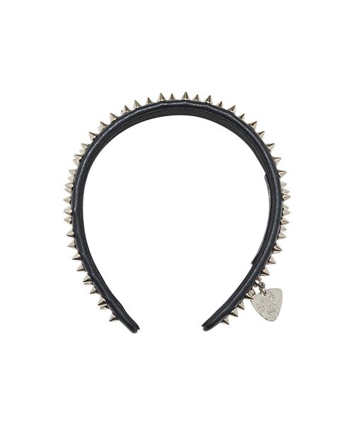 HYSTERIC GLAMOUR(ヒステリックグラマー)の「スパイクスタッズ カチューシャ(カチューシャ・レディース・ブラック・FREE)」の2枚目の写真