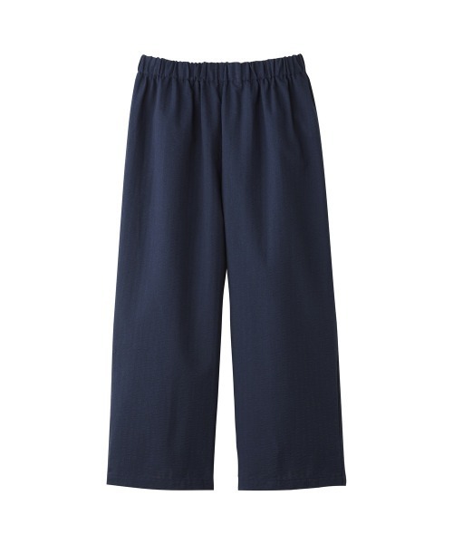 BACKYARD FAMILY（バックヤードファミリー）の「爽快肌さらリラックスパンツ（その他ルームウェア・レディース・ネイビー/グレー/ワイン・LL/M）」の3枚目の写真