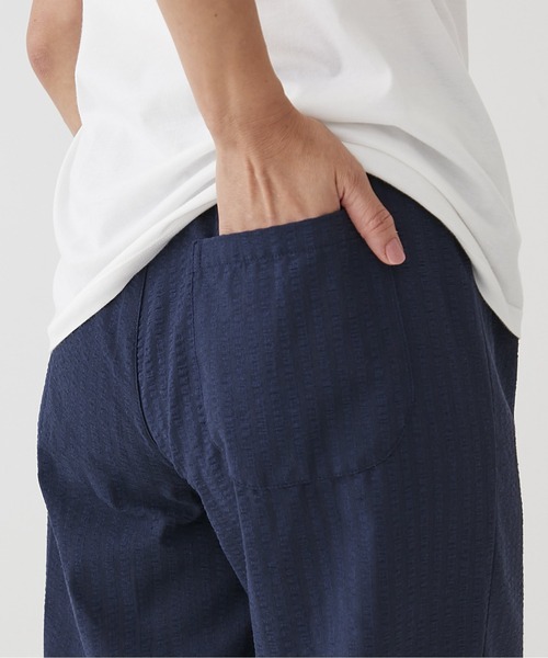 BACKYARD FAMILY（バックヤードファミリー）の「爽快肌さらリラックスパンツ（その他ルームウェア・レディース・ネイビー/グレー/ワイン・LL/M）」の7枚目の写真