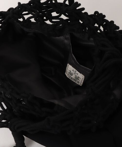 チチカカ（チチカカ）の「Rico メキシコタイル刺繍マクラメバッグ（トートバッグ・レディース・ベージュ/ブラック・FREE）」の18枚目の写真