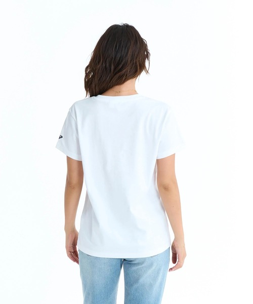 ROXY(ロキシー)の「ROXY ウィメンズ SPORTS Tシャツ 【2026年春夏モデル】/ロキシー半袖Tシャツ(Tシャツ/カットソー・レディース・ブラウン/ホワイト/ブラック・MEDIUM/LARGE)」の7枚目の写真