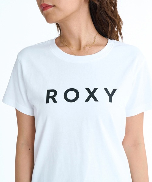 ROXY(ロキシー)の「ROXY ウィメンズ SPORTS Tシャツ 【2026年春夏モデル】/ロキシー半袖Tシャツ(Tシャツ/カットソー・レディース・ブラウン/ホワイト/ブラック・MEDIUM/LARGE)」の8枚目の写真