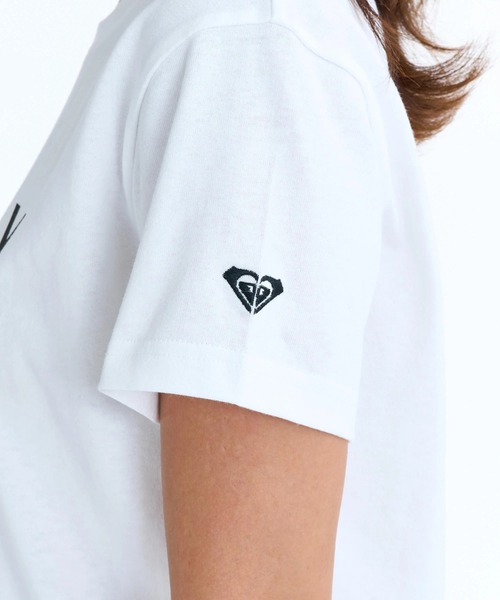 ROXY(ロキシー)の「ROXY ウィメンズ SPORTS Tシャツ 【2026年春夏モデル】/ロキシー半袖Tシャツ(Tシャツ/カットソー・レディース・ブラウン/ホワイト/ブラック・MEDIUM/LARGE)」の9枚目の写真