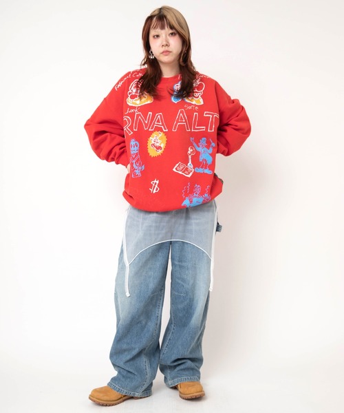 RNA(アールエヌエー)の「R4449 ライトイージーワークパンツ(デニムパンツ・レディース・ライトインディゴブルー・MEDIUM)」の19枚目の写真