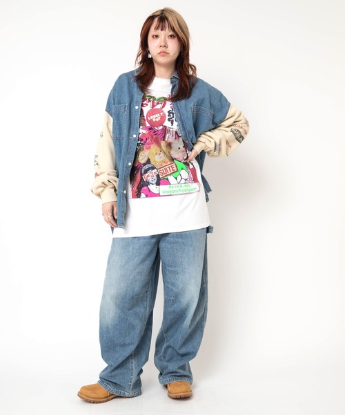 RNA(アールエヌエー)の「R4449 ライトイージーワークパンツ(デニムパンツ・レディース・ライトインディゴブルー・MEDIUM)」の22枚目の写真