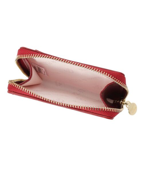 Maison de FLEUR（メゾンドフルール）の「いちご柄フラグメントケース（財布・レディース・レッド・FREE）」の7枚目の写真