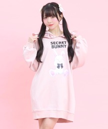 Secret Honey | プリントパーカーワンピース(Tシャツ/カットソー)