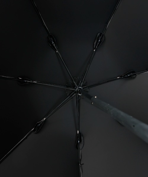 Aquascutum(アクアスキュータム)の「【 Aquascutum (アクアスキュータム)】 LONDONガールと英国犬 晴雨兼用パラソル(2段スライドショート)(長傘・レディース・ネイビー/ベージュ/ピンク/サックスブルー・FREE)」の7枚目の写真