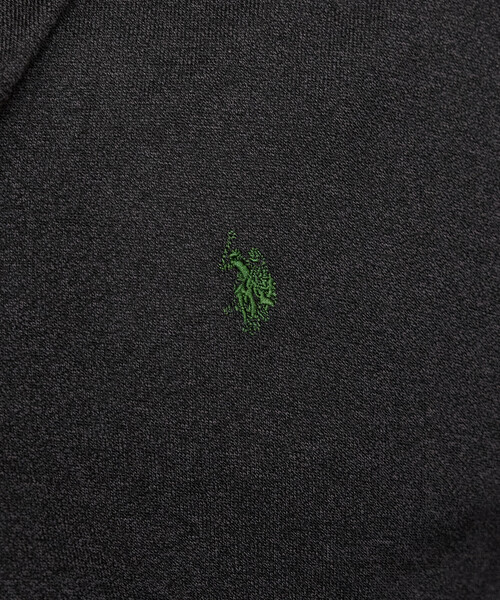 U.S. POLO ASSN.(ユーエスポロアッスン)の「U.S. POLO ASSN. × PUBLUX/ユーエスポロアッスン <接触冷感>別注 ヘンリーネック サマーニット 限定展開(ニット/セーター・メンズ・ブラック/チャコールグレー/グレー/ネイビー/ブラウン・SMALL/LARGE/MEDIUM)」の6枚目の写真