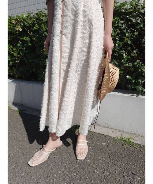 LAGUNAMOON（ラグナムーン）の「カットジャガードパイピングワンピース（ワンピース・レディース・ネイビー/ブラウン/アイボリー・SMALL/MEDIUM）」の19枚目の写真