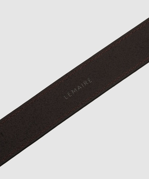 LEMAIRE(ルメール)の「MINIMAL WESTERN BELT(ベルト・メンズ・ブラウン/ブラック・80)」の4枚目の写真