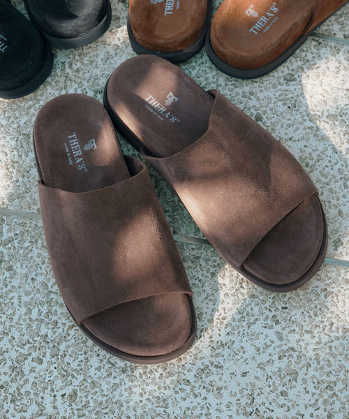 VERMEIL par iena(ヴェルメイユパーイエナ)の「THERA`S セラス サンダル 26058(サンダル・レディース・ブラウン/ブラック/グレー・38/37/36/39)」の2枚目の写真