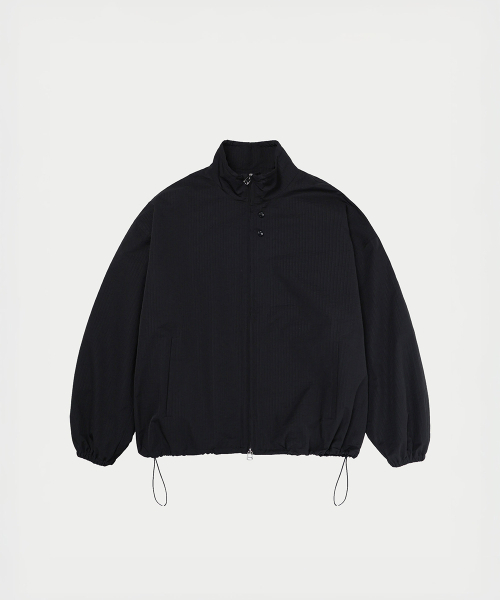 YEARNING(イヤニング)の「FRILL WIND JUMPER, BLACK(ブルゾン・レディース・その他・FREE)」の2枚目の写真