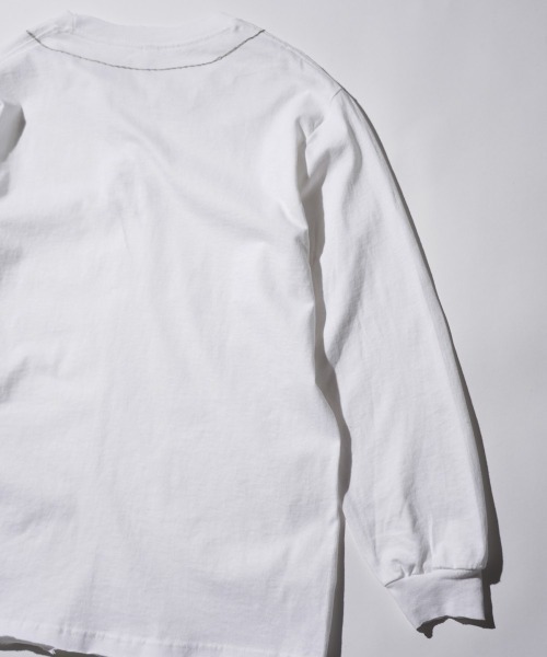 THRIFTY LOOK（スリフティールック）の「TRIFTY LOOK スリフティルック / NAJA PENDANT EMB LS TEE（Tシャツ/カットソー・メンズ・ホワイト/ブラック・MEDIUM/LARGE/X-LARGE）」の16枚目の写真