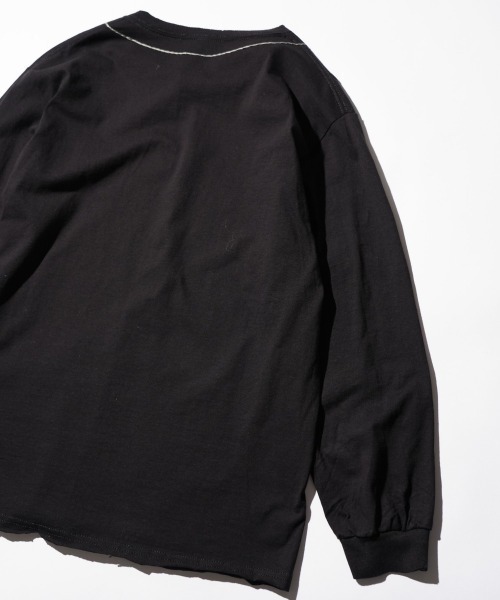 THRIFTY LOOK（スリフティールック）の「TRIFTY LOOK スリフティルック / NAJA PENDANT EMB LS TEE（Tシャツ/カットソー・メンズ・ホワイト/ブラック・MEDIUM/LARGE/X-LARGE）」の21枚目の写真