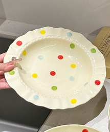 Made in I(���C�h�C���A�C)��Frill Dot Plate(�H��)