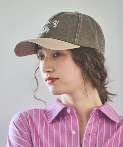 GEORGE'S(ジョージズ)の「【FRUIT OF THE LOOM】ピグメントCAP(キャップ・レディース・ブラウン/オフホワイト/ブラック・FREE)」の6枚目の写真