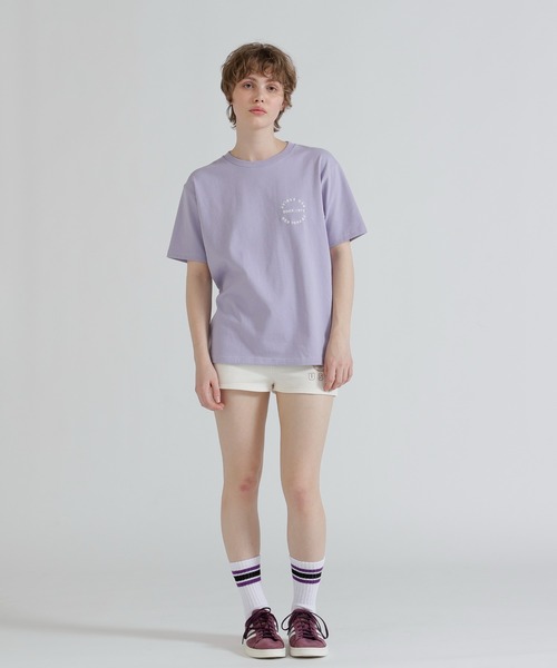AVIREX(アヴィレックス)の「VARSITY LOGO S/S T-SHIRT(Tシャツ/カットソー・レディース・ブラック/オフホワイト/ネイビー/ラベンダー・F)」の7枚目の写真