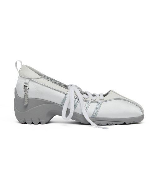 ROCKFISH WEATHERWEAR（ロックフィッシュウェザーウェア）の「[x ILLIT] BLISS HEEL LACEUP SNEAKERS（スニーカー・レディース・ピンク/ホワイト・23.0cm/23.5cm/24.0cm/24.5cm/25.0cm/25.5cm）」の20枚目の写真