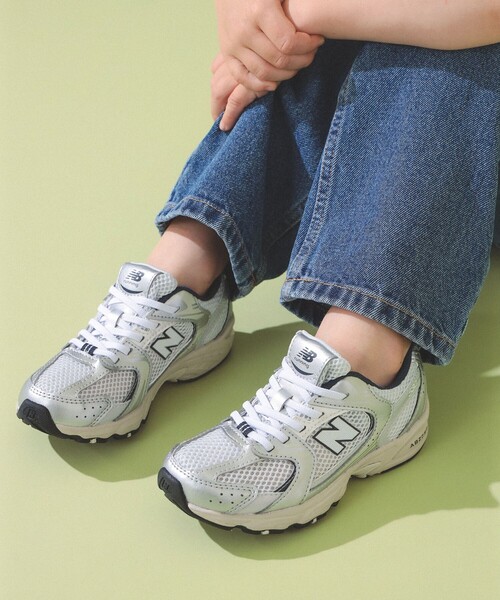 NEW BALANCE（ニューバランス）の「New Balance / 530 BUNGEE LACE（17～21.5cm）PZ530KA 着脱スムーズ レトロランニング Y2K キッズ スニーカー（その他シューズ・キッズ・シルバー・17/17.5/18/18.5/19/19.5/20/20.5/21/21.5）」の7枚目の写真